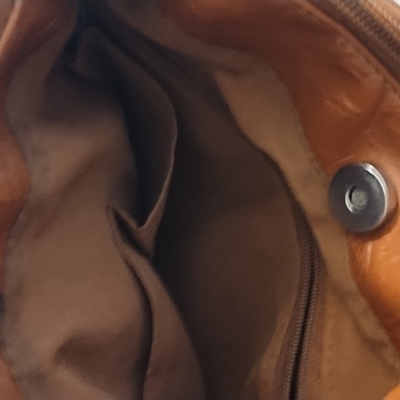 Saddle Brown & Dark Brown & a Burgundy Black Crossbody/Bag 2 bags - Picture 6 of 16